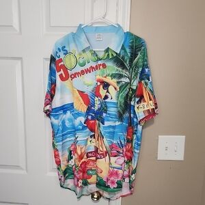 Colorful Parrot Hawaiian Shirt